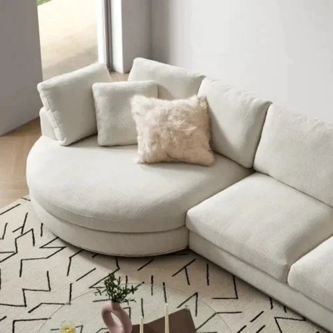 John Wick Premium Modern Sofa Set In Suede