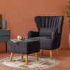 Kiro Upholstered Wingback Chair