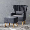 Kiro Upholstered Wingback Chair