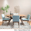 Shuman Mid-Century Modern 5 Piece Dining Set