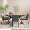 Shuman Mid-Century Modern 5 Piece Dining Set