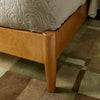 Landon Acorn-brown Mid-century Queen Platform Bed