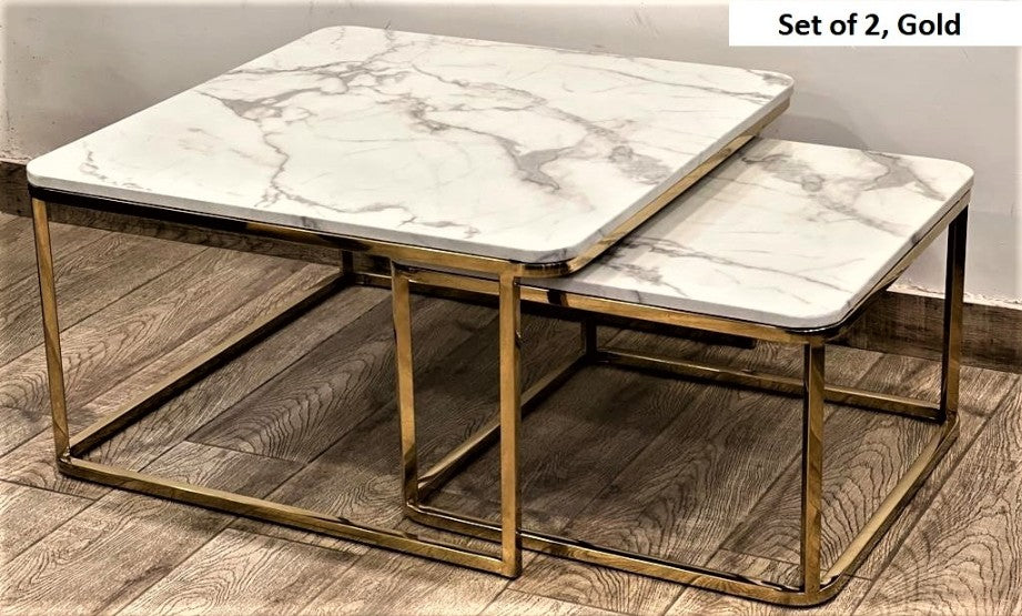 Nested Center Table Golden Nesting Center table TMT ( 02 ) – The Maple Tree