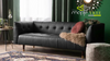 Byske Leatherette Sofa