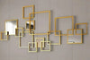 Urban Rectangular Abstract Metal Wall Art