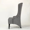 Tufted Velvet Wingback Chair