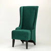 Tufted Velvet Wingback Chair