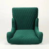 Tufted Velvet Wingback Chair