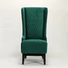 Tufted Velvet Wingback Chair