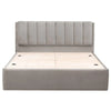 AnthoSolid Wood Upholstered Bed