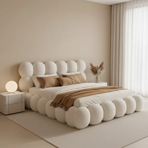 Elite King Size Bed Upholstered Bed