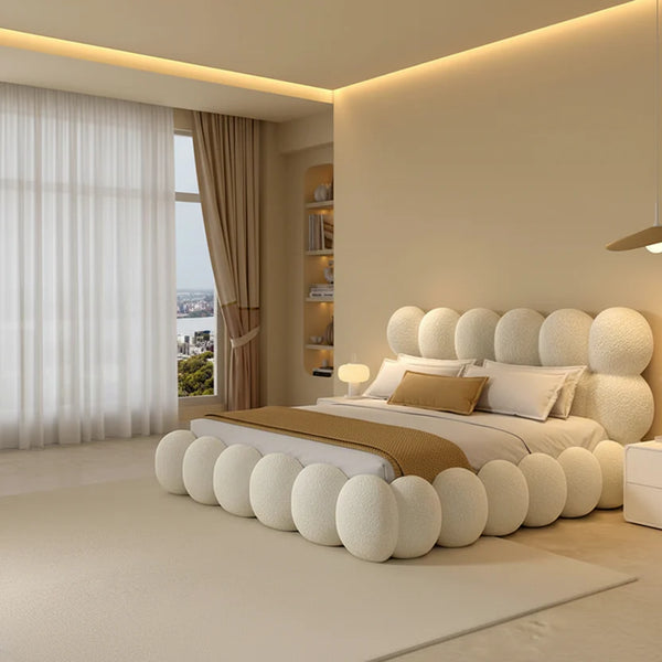Elite King Size Bed Upholstered Bed