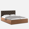 Quite Storage Wooden Splendid Modern Bed