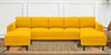 Costa 6 Seater Sectional Sofa