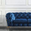 Avelaine Contemporary Button Tufted Chesterfield Sofa