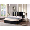 Plank Modern Black And Gold Bed