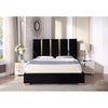 Plank Modern Black And Gold Bed