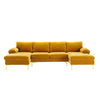 Accent Sofa, U-Shaped Sectional Sofa,