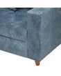 Macy Fabric Lounger Sofa Left In Blue