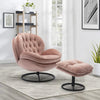 Anouk UpholsteredSwivel Accent Chair