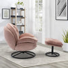 Anouk UpholsteredSwivel Accent Chair