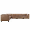 Wallingford 7-piece Leatherite Modular Sectional Sofa