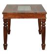 Wooden Rounded 6 Seater Dining Set