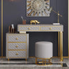 Oscar-dressing-table-with-ottoman-in-stainless-steel-gold