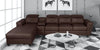 Impero Leatherette Sectional Sofa