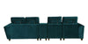 Impero Leatherette Sectional Sofa