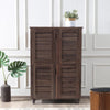 RonaldDoor-shoe Cabinet-in-Columbia Walnut Finish