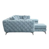 Atronia Teal Sectional Sofa