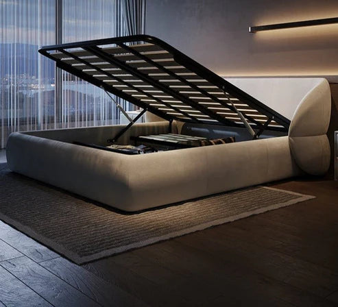 Plushora Luxury Upholstered Bed