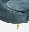 Elizabeth Modern Teal Chaise Lounge