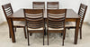 Wooden Rounded 4 Seater Dining Set (602)